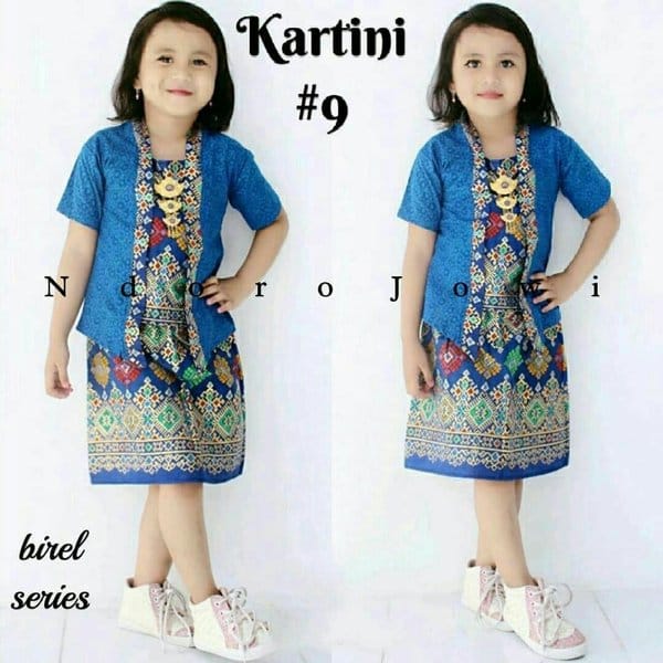 Koleksi Model Baju Batik untuk Anak Perempuan, Koleksi Model Baju Batik, Model Baju Batik, Kebaya Batik anak, 