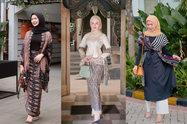 Kebaya Batik, Model Batik Wanita yang lagi trending, Model Batik Wanita, Contoh Batik Wanita, baju batik wanita