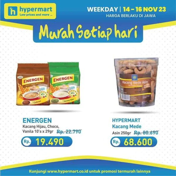 Katalog Promo Hypermart November 2023, , Promo Hypermart, Diskon Weekday Hypermart 14-16 November, Katalog Promo Hypermart Terbaru, Penawaran Spesial Hypermart 2023, Harga Hemat Hypermart, 14-16 November, Diskon Besar Hypermart, Belanja Murah, Hypermart Weekday, Potongan Harga, Hypermart, Info Promo Hypermart November, Kupon Diskon Hypermart, November 2023
