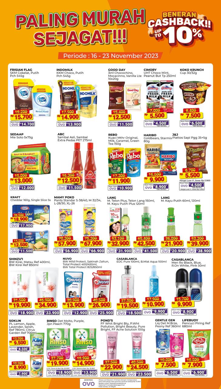 Katalog Promo JSM Alfamart, November 2023, Harga Paling Murah, Cashback, Promo JSM Alfamart, Periode Promo Alfamart, OVO Cash, Belanja Hemat Alfamart, Promo Alfamart, Alfamart, Katalog Promo Alfamart