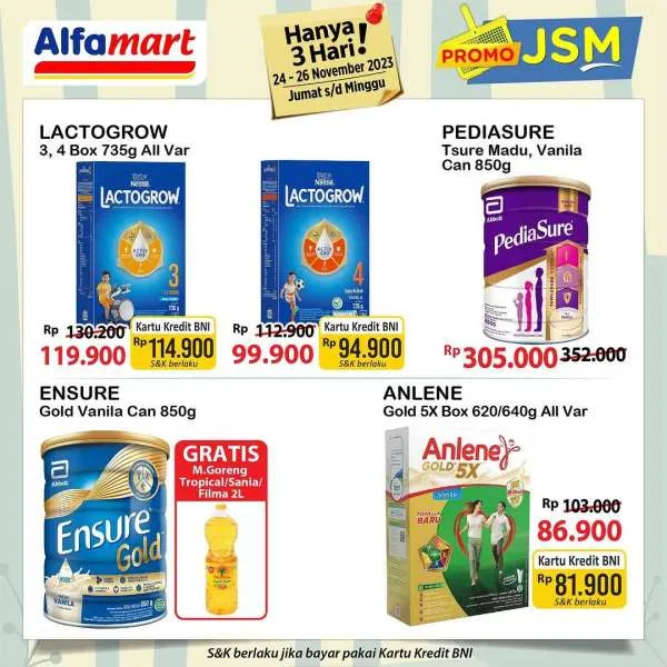 Promo JSM Alfamart, Katalog Promo JSM Alfamart, Promo Alfamart, Katalog Promo, November 2023, Promo JSM Alfamart November 2023, Katalog Akhir Pekan, Harga Hemat, Info Diskon, Katalog Belanja, Penawaran Menarik, Promo Khusus Pelanggan