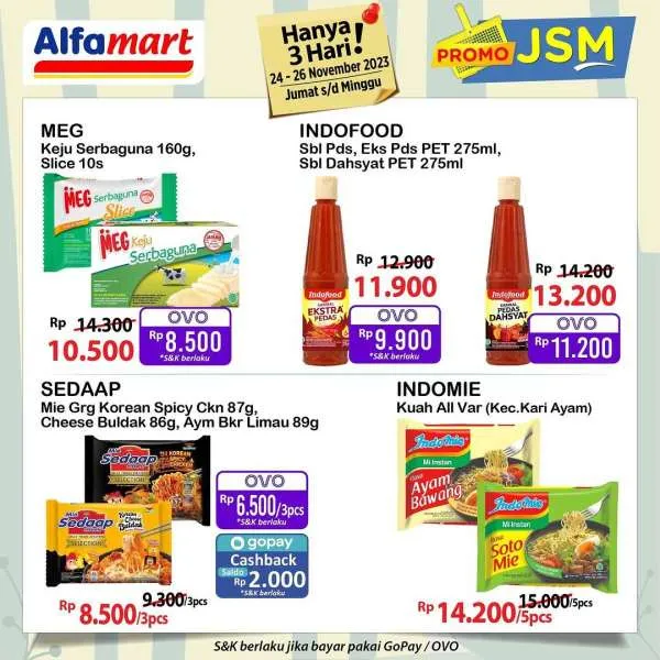 Promo JSM Alfamart, Katalog Promo JSM Alfamart, Promo Alfamart, Katalog Promo, November 2023, Promo JSM Alfamart November 2023, Katalog Akhir Pekan, Harga Hemat, Info Diskon, Katalog Belanja, Penawaran Menarik, Promo Khusus Pelanggan