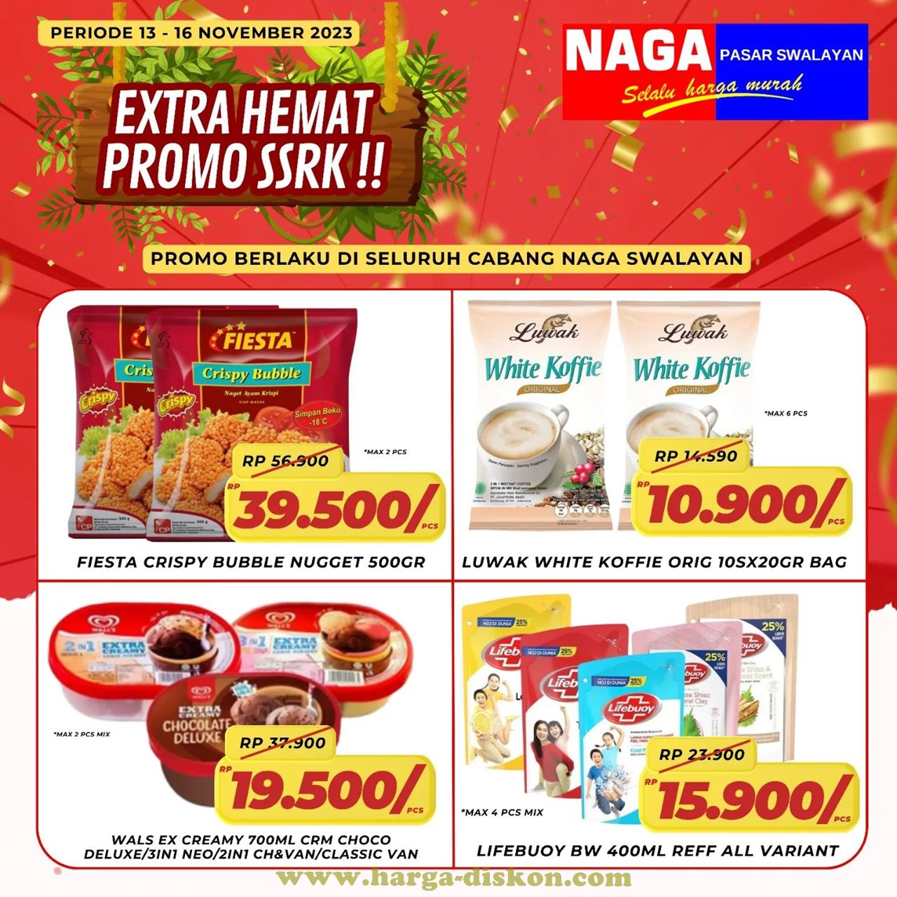 Katalog Promo NAGA Swalayan November 2023, Katalog Promo NAGA Swalayan, Diskon NAGA Swalayan, Katalog Harga Terbaru NAGA Swalayan, NAGA Swalayan, Hemat Belanja NAGA Swalayan, 13-16 November, Info Promo Weekday NAGA Swalayan, Daftar Diskon NAGA Swalayan, Update Katalog Belanja NAGA Swalayan, NAGA Swalayan November, Promo Terbaru Swalayan NAGA