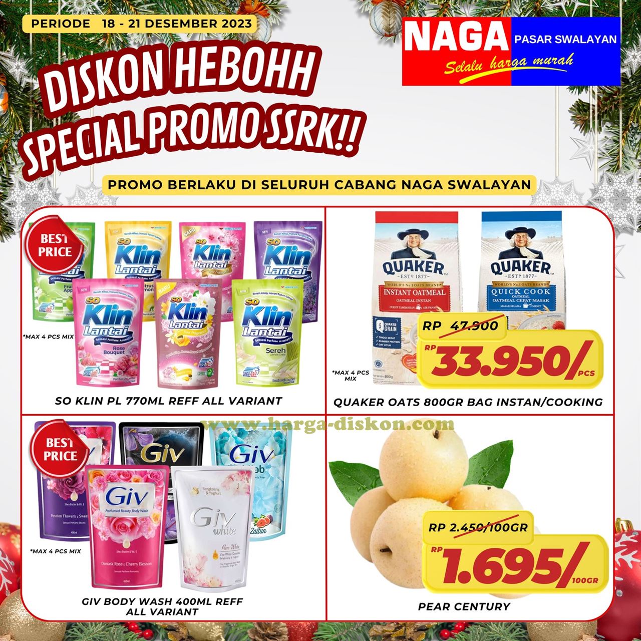 Promo Naga Swalayan, Promo JSM Naga Swalayan, Weekday Promo, Promo Awal Pekan, Katalog Naga Swalayan, Promo Naga Swalayan, Katalog Naga Swalayan, JSM Naga Swalayan, Weekday Promo, Awal Pekan, Katalog Harga, Promo Terbaru, Katalog Promo, Periode Promo, Naga Swalayan Spesial, Serbu Promo, Harga Spesial, Potongan Harga, Diskon, Periode Desember 2023