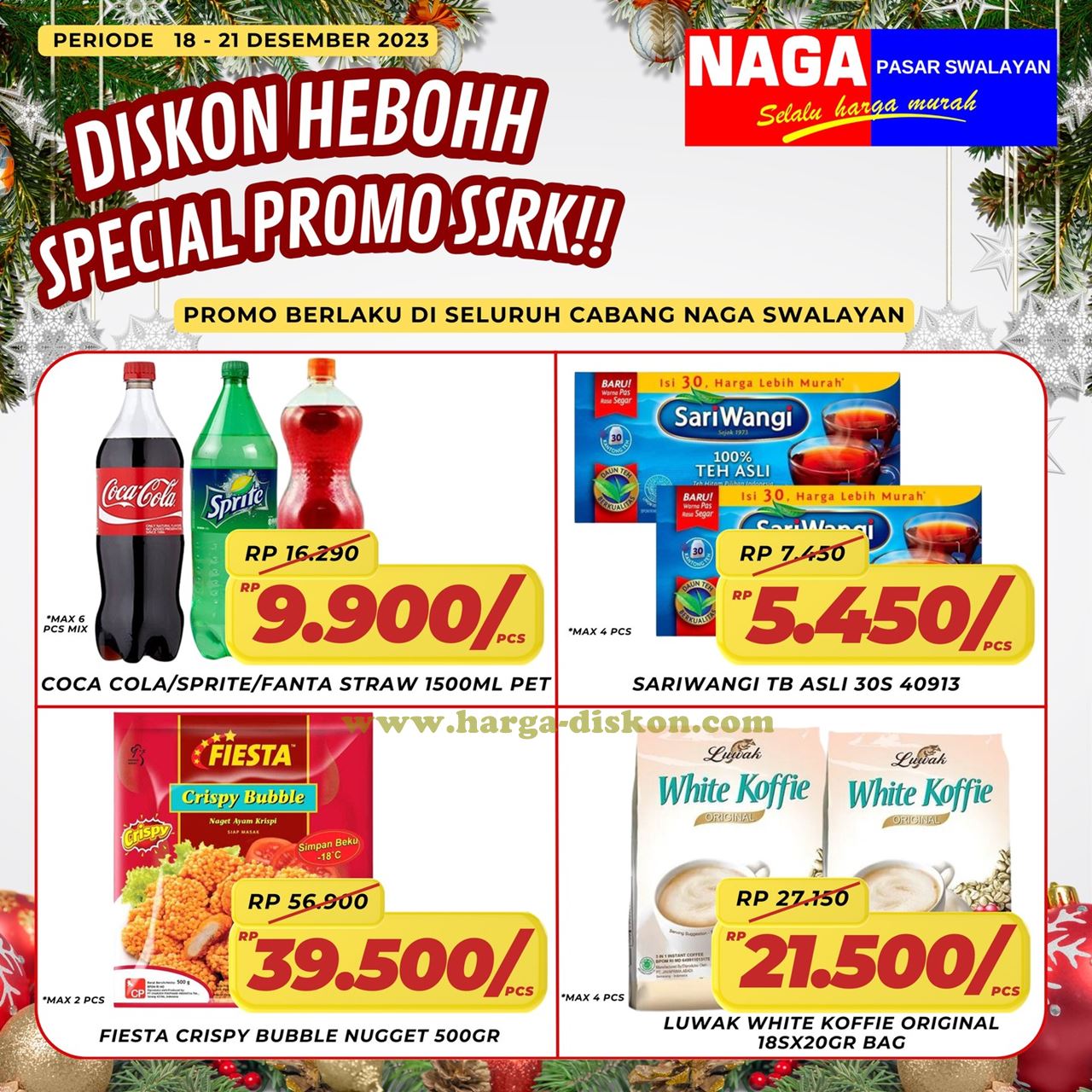 Promo Naga Swalayan, Promo JSM Naga Swalayan, Weekday Promo, Promo Awal Pekan, Katalog Naga Swalayan, Promo Naga Swalayan, Katalog Naga Swalayan, JSM Naga Swalayan, Weekday Promo, Awal Pekan, Katalog Harga, Promo Terbaru, Katalog Promo, Periode Promo, Naga Swalayan Spesial, Serbu Promo, Harga Spesial, Potongan Harga, Diskon, Periode Desember 2023
