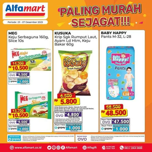 Promo Alfamart, 1-7 Desember 2023, Alfamart Paling Murah, Belanja Hemat Alfamart, Gopay & OVO, Promo Alfamart, Ekstra Potongan, Gopay, Produk Promo Alfamart Terbaru, Info Diskon Alfamart, Promo Alfamart, Periode 1-7 Desember, Harga Ekonomis Alfamart, Tips Belanja Hemat, OVO & Gopay, Berita Promo Terkini, Alfamart, Keuntungan Belanja Alfamart, Dompet Hemat, Promo Alfamart, Update Promo Alfamart Desember 2023, Serbu Alfamart, Ekstra Potongan, OVO, Promo Alfamart Instagram, @alfamart, Belanja Sekarang, Cara Belanja Efisien Alfamart, Alfamart Promo, Gopay & OVO Desember 2023, Katalog Promo Alfamart, Promosi Alfamart, Alfamart Promo, Katalog JSM Alfamart, Promo Desember 2023