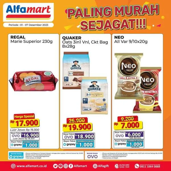 Promo Alfamart, 1-7 Desember 2023, Alfamart Paling Murah, Belanja Hemat Alfamart, Gopay & OVO, Promo Alfamart, Ekstra Potongan, Gopay, Produk Promo Alfamart Terbaru, Info Diskon Alfamart, Promo Alfamart, Periode 1-7 Desember, Harga Ekonomis Alfamart, Tips Belanja Hemat, OVO & Gopay, Berita Promo Terkini, Alfamart, Keuntungan Belanja Alfamart, Dompet Hemat, Promo Alfamart, Update Promo Alfamart Desember 2023, Serbu Alfamart, Ekstra Potongan, OVO, Promo Alfamart Instagram, @alfamart, Belanja Sekarang, Cara Belanja Efisien Alfamart, Alfamart Promo, Gopay & OVO Desember 2023, Katalog Promo Alfamart, Promosi Alfamart, Alfamart Promo, Katalog JSM Alfamart, Promo Desember 2023