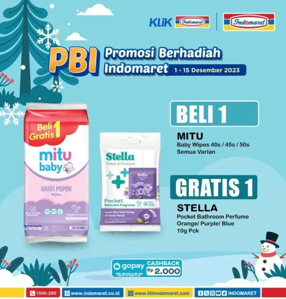 Promo Indomaret Desember 2023, Parfum dan Camilan Beli 1 Gratis 1, Berhadiah, 1-15 Desember, Diskon Katalog, Belanja Gratis 1, Hadiah Ekstra Cashback Gopay, Promosi Berhadiah Indomaret, Katalog Promo JSM Indomaret, Katalog Promo JSM, Indomaret, Katalog Promo, Promo Indomaret, Promo Indomaret Minggu ini, Promo Weekend