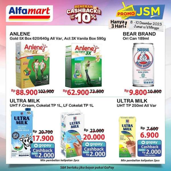 Promo JSM Alfamart, Minyak goreng murah, OVO & Gopay, Cashback Alfamart, Katalog promo 8-10 Desember 2023, Harga hemat Alfamart, Beli 3 Gratis 1, Kartu debit BRI, Kartu kredit BNI, Susu anak promo, Keju serba guna diskon, Mie instan Indomie promo, Sedaap promo Alfamart, Air mineral beli 3 gratis 1, Ultramilk cashback Gopay, Makanan ringan diskon, Potongan harga Alfamart, Promo barang Alfamart, Hemat belanja weekend, Alfamart terbaru 2023, Katalog Promo JSM, Katalog Promo JSM Alfamart, Alfamart, Katalog JSM, Promo JSM, Promo Alfamart