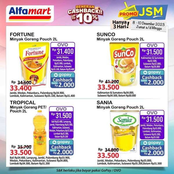 Promo JSM Alfamart, Minyak goreng murah, OVO & Gopay, Cashback Alfamart, Katalog promo 8-10 Desember 2023, Harga hemat Alfamart, Beli 3 Gratis 1, Kartu debit BRI, Kartu kredit BNI, Susu anak promo, Keju serba guna diskon, Mie instan Indomie promo, Sedaap promo Alfamart, Air mineral beli 3 gratis 1, Ultramilk cashback Gopay, Makanan ringan diskon, Potongan harga Alfamart, Promo barang Alfamart, Hemat belanja weekend, Alfamart terbaru 2023, Katalog Promo JSM, Katalog Promo JSM Alfamart, Alfamart, Katalog JSM, Promo JSM, Promo Alfamart