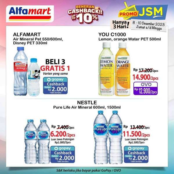 Promo JSM Alfamart, Minyak goreng murah, OVO & Gopay, Cashback Alfamart, Katalog promo 8-10 Desember 2023, Harga hemat Alfamart, Beli 3 Gratis 1, Kartu debit BRI, Kartu kredit BNI, Susu anak promo, Keju serba guna diskon, Mie instan Indomie promo, Sedaap promo Alfamart, Air mineral beli 3 gratis 1, Ultramilk cashback Gopay, Makanan ringan diskon, Potongan harga Alfamart, Promo barang Alfamart, Hemat belanja weekend, Alfamart terbaru 2023, Katalog Promo JSM, Katalog Promo JSM Alfamart, Alfamart, Katalog JSM, Promo JSM, Promo Alfamart