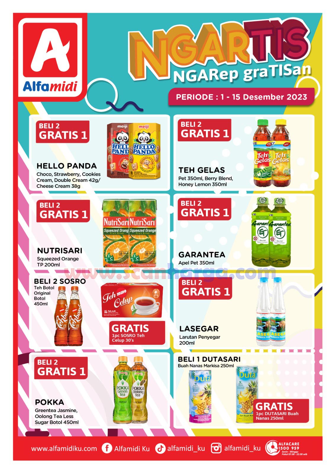 Promo Gratis Alfamidi, NGARep graTISan, Diskon Desember 2023, House Brand & Private Label, Harga Spesial, Belanja Hemat, Serbuan Promo, MidiKriing Aplikasi Belanja, Health Care Promo, Snack dan Minuman Murah, katalog promo alfamidi, alfamidi promo, alfamidi promo terbaru