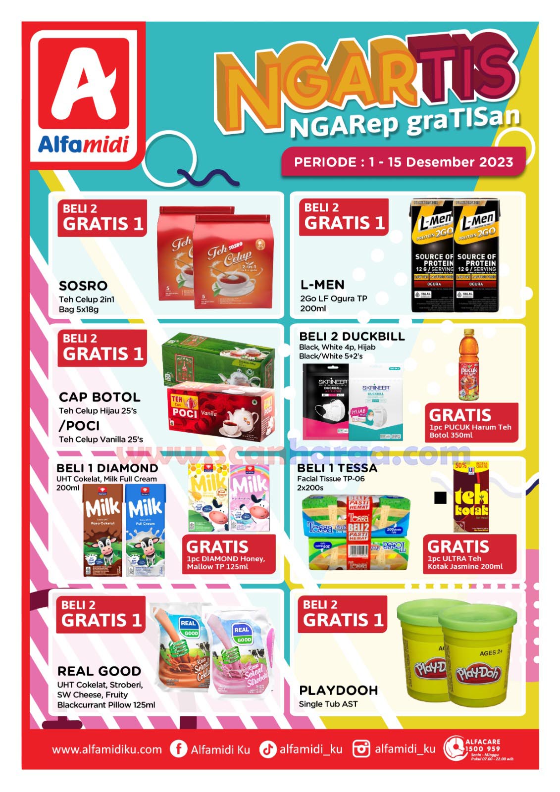 Promo Gratis Alfamidi, NGARep graTISan, Diskon Desember 2023, House Brand & Private Label, Harga Spesial, Belanja Hemat, Serbuan Promo, MidiKriing Aplikasi Belanja, Health Care Promo, Snack dan Minuman Murah, katalog promo alfamidi, alfamidi promo, alfamidi promo terbaru