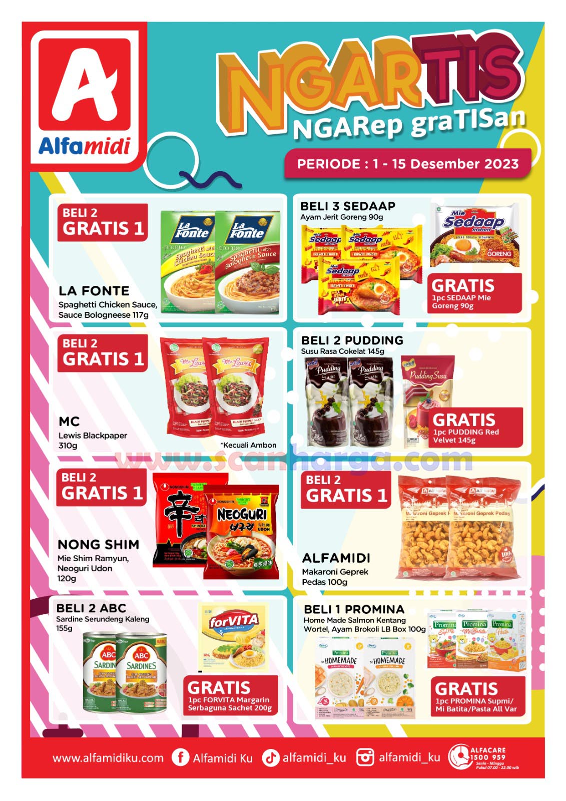 Promo Gratis Alfamidi, NGARep graTISan, Diskon Desember 2023, House Brand & Private Label, Harga Spesial, Belanja Hemat, Serbuan Promo, MidiKriing Aplikasi Belanja, Health Care Promo, Snack dan Minuman Murah, katalog promo alfamidi, alfamidi promo, alfamidi promo terbaru