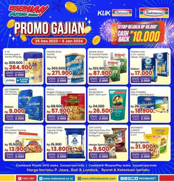 Promo Gajian Indomaret, Diskon Susu Anak, Katalog Promo, Hemat Belanja, Pulau Jawa, Bali, Lombok, Aplikasi Klik Indomaret, Selisih Harga, OVO, ShopeePay, Cashback, Syarat dan Ketentuan, Minimal Belanja, i-Kupon Cashback, Transaksi Struk, Katalog Promo, Happy Shopping, Katalog Promo Indomaret, Indomaret, Promo Indomaret Terbaru