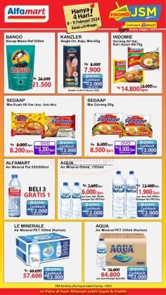 Promo JSM Terbaru, Promo Alfamart, Februari 2024, Diskon Belanja Akhir Pekan, Katalog Promo JSM Alfamart, Penawaran Spesial Alfamart, Hemat Belanja Alfamart, Update Promo Terbaru, Info Diskon Alfamart, Barang Promo Alfamart, Belanja Murah Alfamart, Katalog Terbaru Alfamart