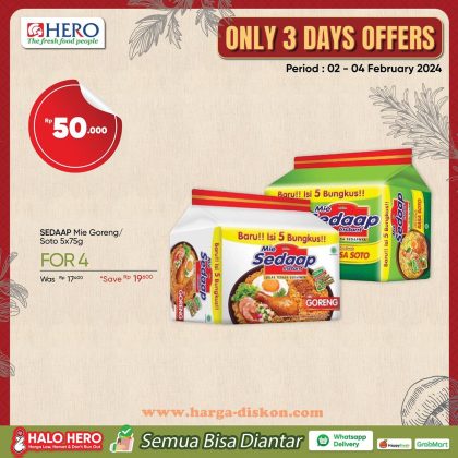 Katalog Promo Terbaru, Promo Terbaru, Promosi Hero Supermarket, Promo Supermarket, Promo Akhir Pekan, Weekend Promo, Promo JSM, Promo HERO Supermarket, Diskon Akhir Pekan, HERO Supermarket, 2-4 Februari 2024, Belanja Hemat, Katalog Promo Terbaru, Promo Black Friday HERO, Belanja Cerdas, Penawaran Spesial, Pesta Diskon, Weekend Promo, HERO Supermarket, Harga Mati, Borong Hemat, Supermarket Terlengkap, Sayur-mayur Segar, Produk Favorit Keluarga, Kantong Happy, Bahan Masak, Diskon, Cemilan Anak-anak, Promo, Promo Seru, Rahasia Belanja Hemat