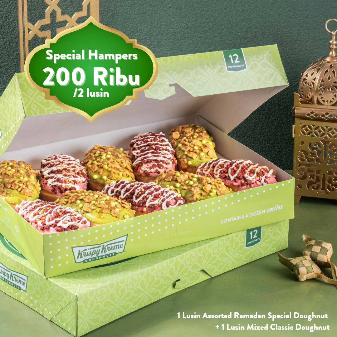 Promo Krispy Kreme Spesial Hampers Ramadan Periode 331 April 2025, 2