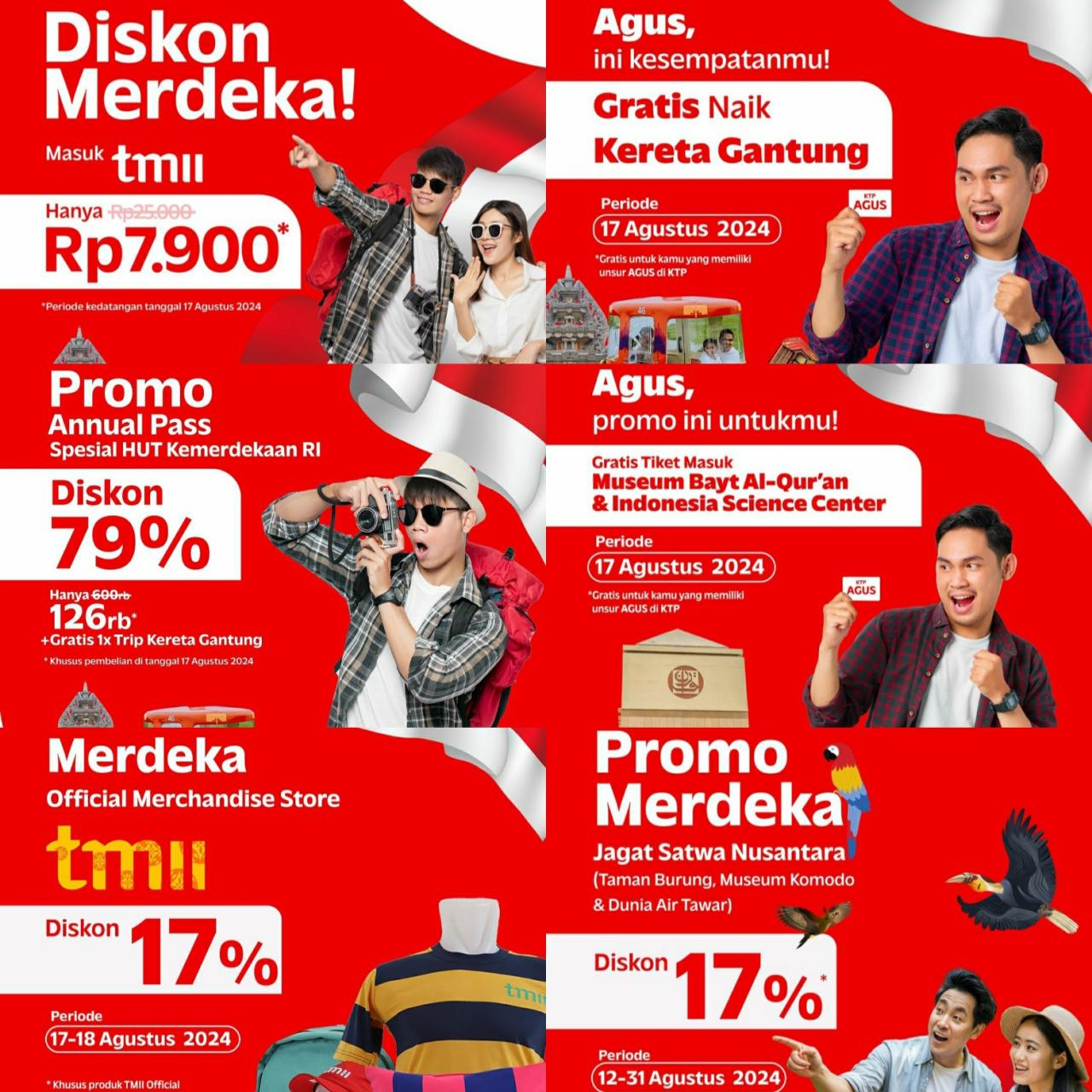 Promo Wisata Kemerdekaan - TMII