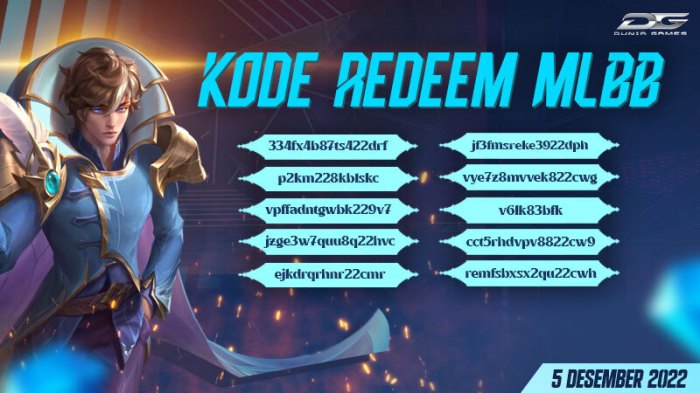 Redeem kode Kode redeem ml