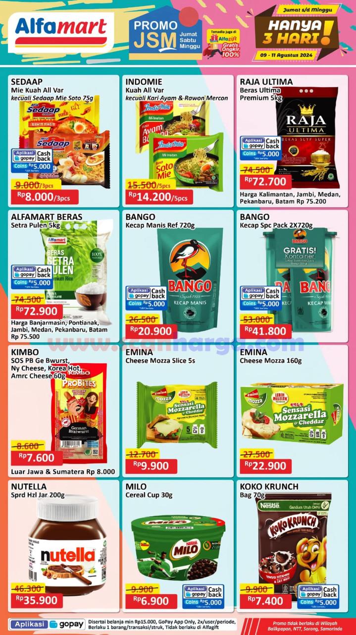 Katalog Promo JSM Alfamart 9 - 11 Agustus 2024 2 Katalog Promo JSM Alfamart 9 - 11 Agustus 2024 2