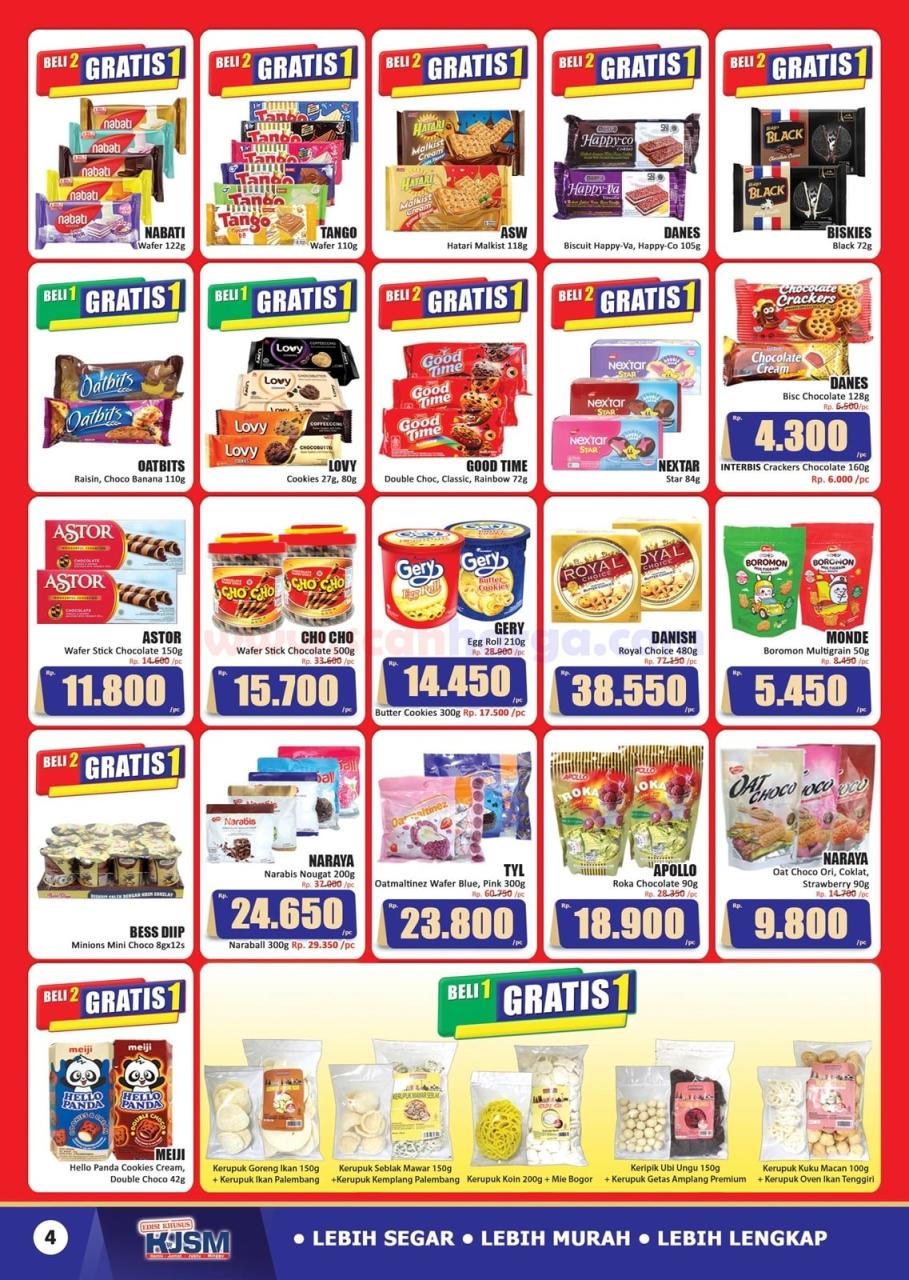 Katalog Promo JSM Hari Hari Swalayan 22 - 25 Agustus 2024 4 Katalog Promo JSM Hari Hari Swalayan 22 - 25 Agustus 2024 4