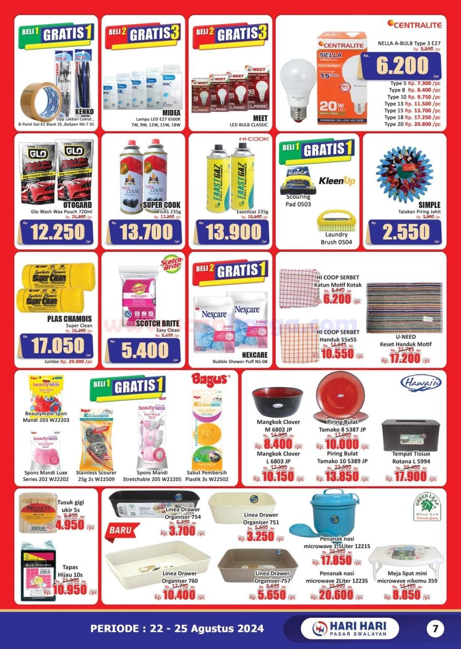 Katalog Promo JSM Hari Hari Swalayan 22 - 25 Agustus 2024 7 Katalog Promo JSM Hari Hari Swalayan 22 - 25 Agustus 2024 7