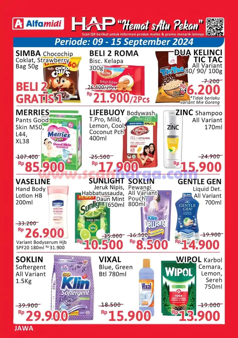 Katalog Promo Alfamidi Weekday Terbaru 9 - 15 September 2024 2 Katalog Promo Alfamidi Weekday Terbaru 9 - 15 September 2024 2