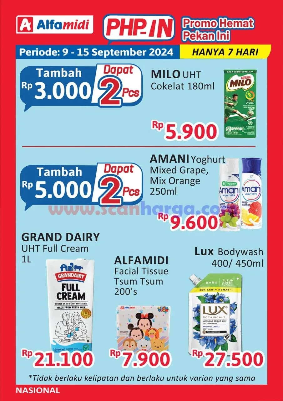 Katalog Promo Alfamidi Weekday Terbaru 9 - 15 September 2024 3 Katalog Promo Alfamidi Weekday Terbaru 9 - 15 September 2024 3