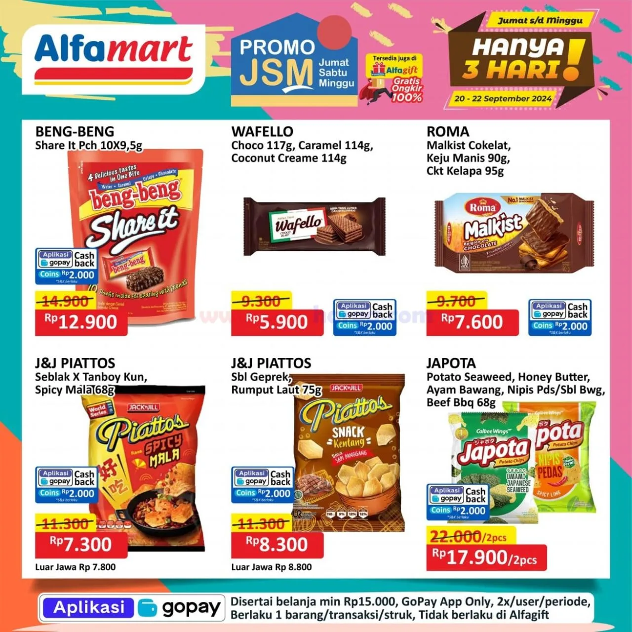 Katalog Promo JSM Alfamart 20 - 22 September 2024 15 Katalog Promo JSM Alfamart 20 - 22 September 2024 15