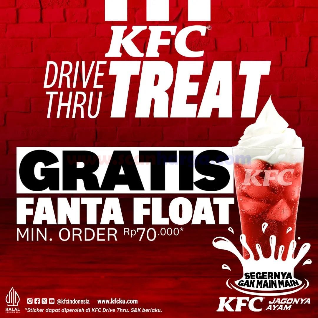 Promo KFC Diskon 23 Agustus - 22 September 2024 Promo KFC Diskon 23 Agustus - 22 September 2024