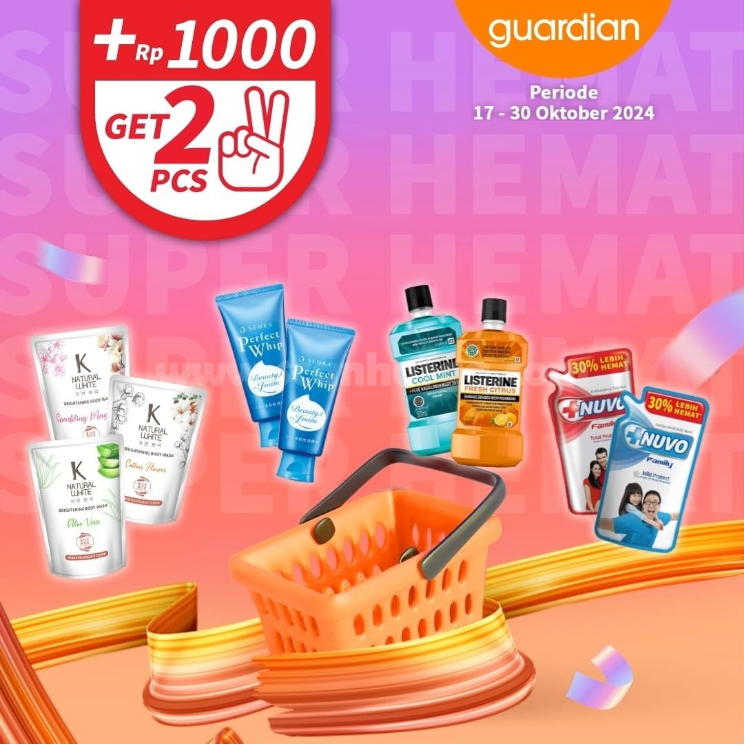 Katalog Guardian Promo Terbaru 17 - 30 Oktober 2024 Katalog Guardian Promo Terbaru 17 - 30 Oktober 2024