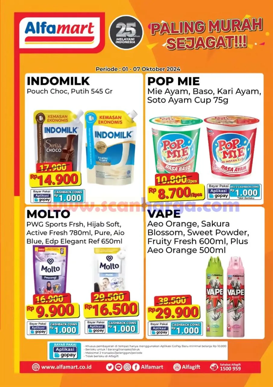 Promo Alfamart Paling Murah Sejagat Periode 1 - 7 Oktober 2024 3 Promo Alfamart Paling Murah Sejagat Periode 1 - 7 Oktober 2024 3
