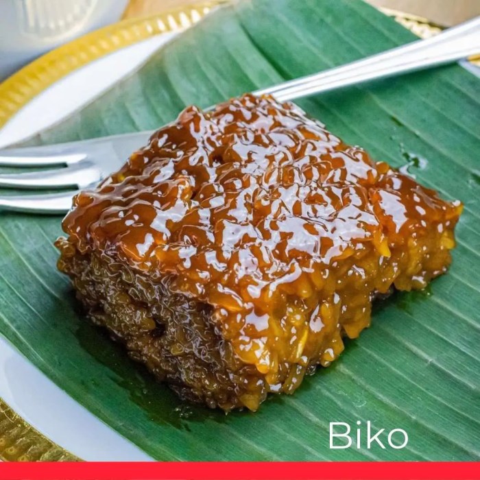 Sticky Cara membuat wajik ketan gula merah