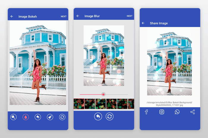 Bokeh blur Bokeh blur