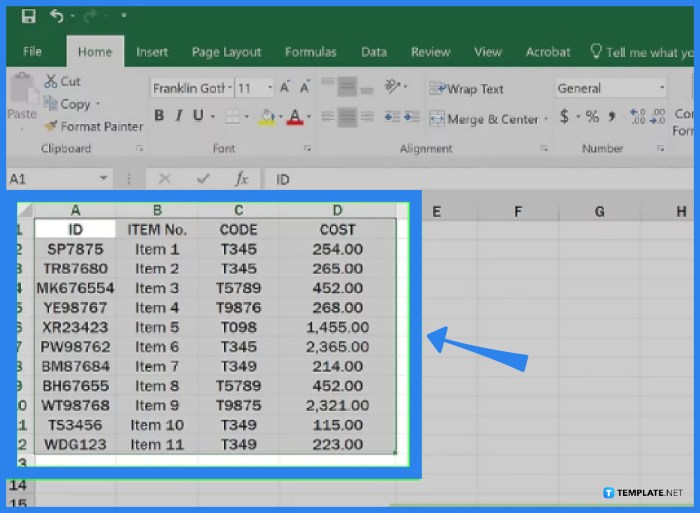Pivot excel table create Cara membuat tabel di excel