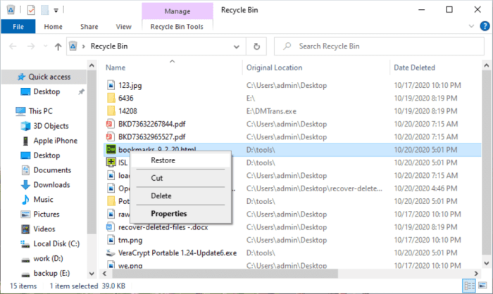 Deleted recover permanently Bagaimana cara memulihkan file yang dihapus sementara di komputer