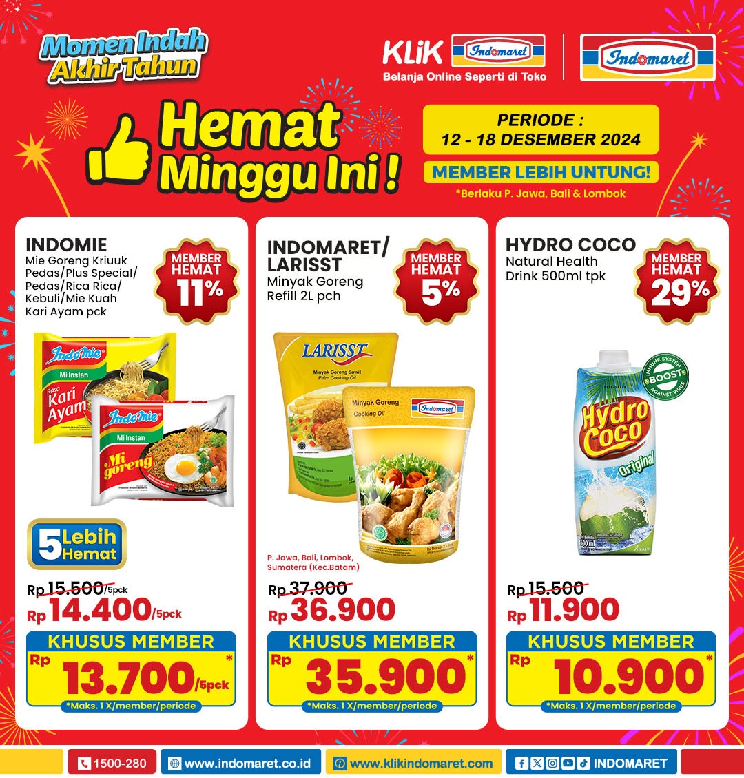 Promo Indomaret 12-18 Desember 2024 Hemat Minggu Ini