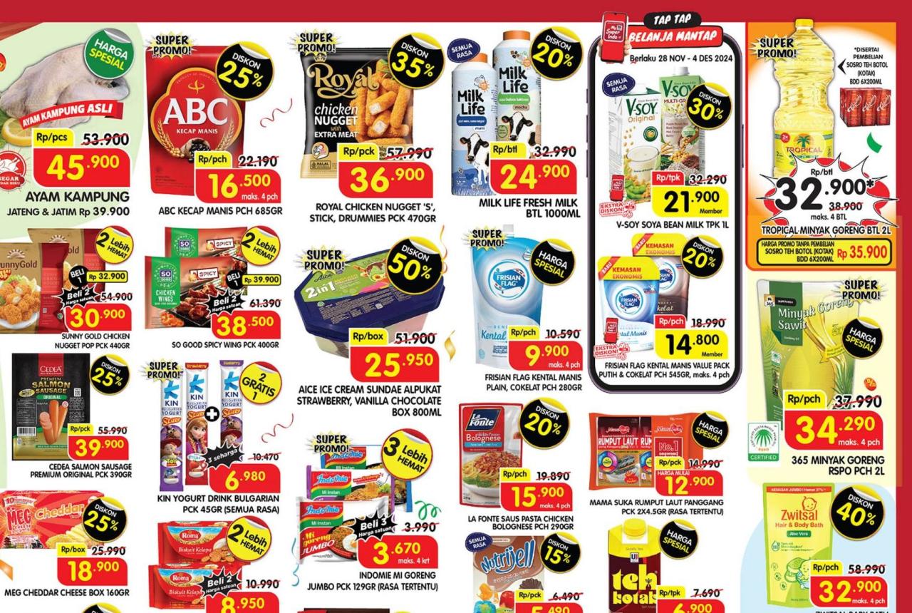 Promo Superindo Weekday 2-5 Desember 2024