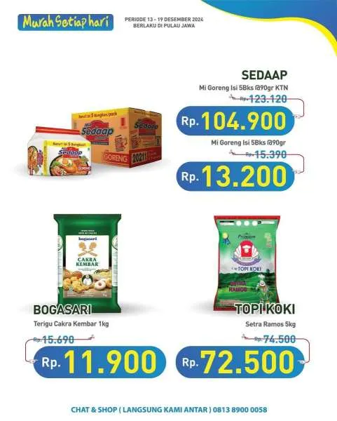 Promo JSM Hypermart Hyper Diskon Weekend Periode 13-16 Desember 2024
