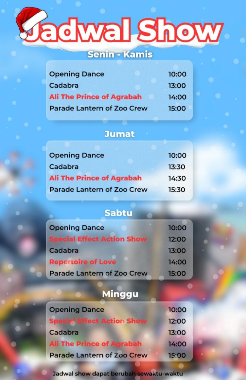 Promo December Super Sale dari Trans Studio Bandung