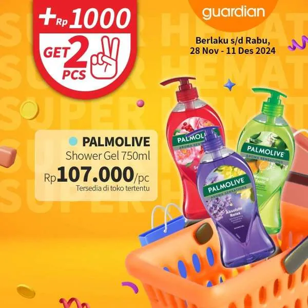 Promo Guardian Super Hemat Periode 28 November-11 Desember 2024