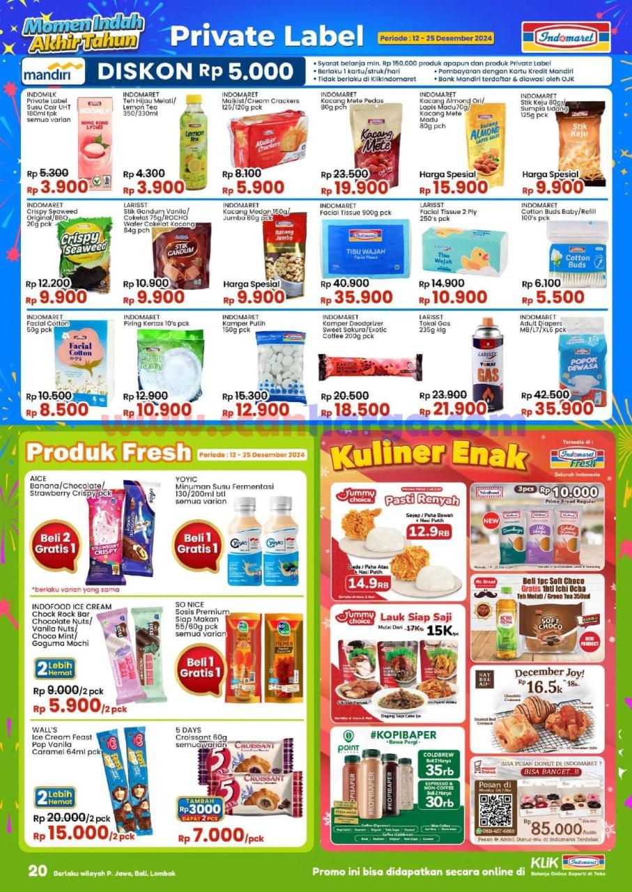 Katalog Indomaret Promo Terbaru 12 - 25 Desember 2024 20 Katalog Indomaret Promo Terbaru 12 - 25 Desember 2024 20