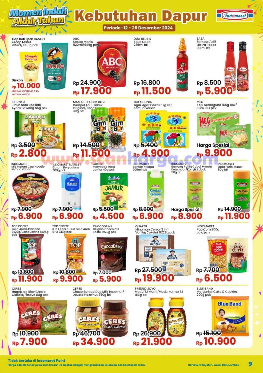Katalog Indomaret Promo Terbaru 12 - 25 Desember 2024 9 Katalog Indomaret Promo Terbaru 12 - 25 Desember 2024 9