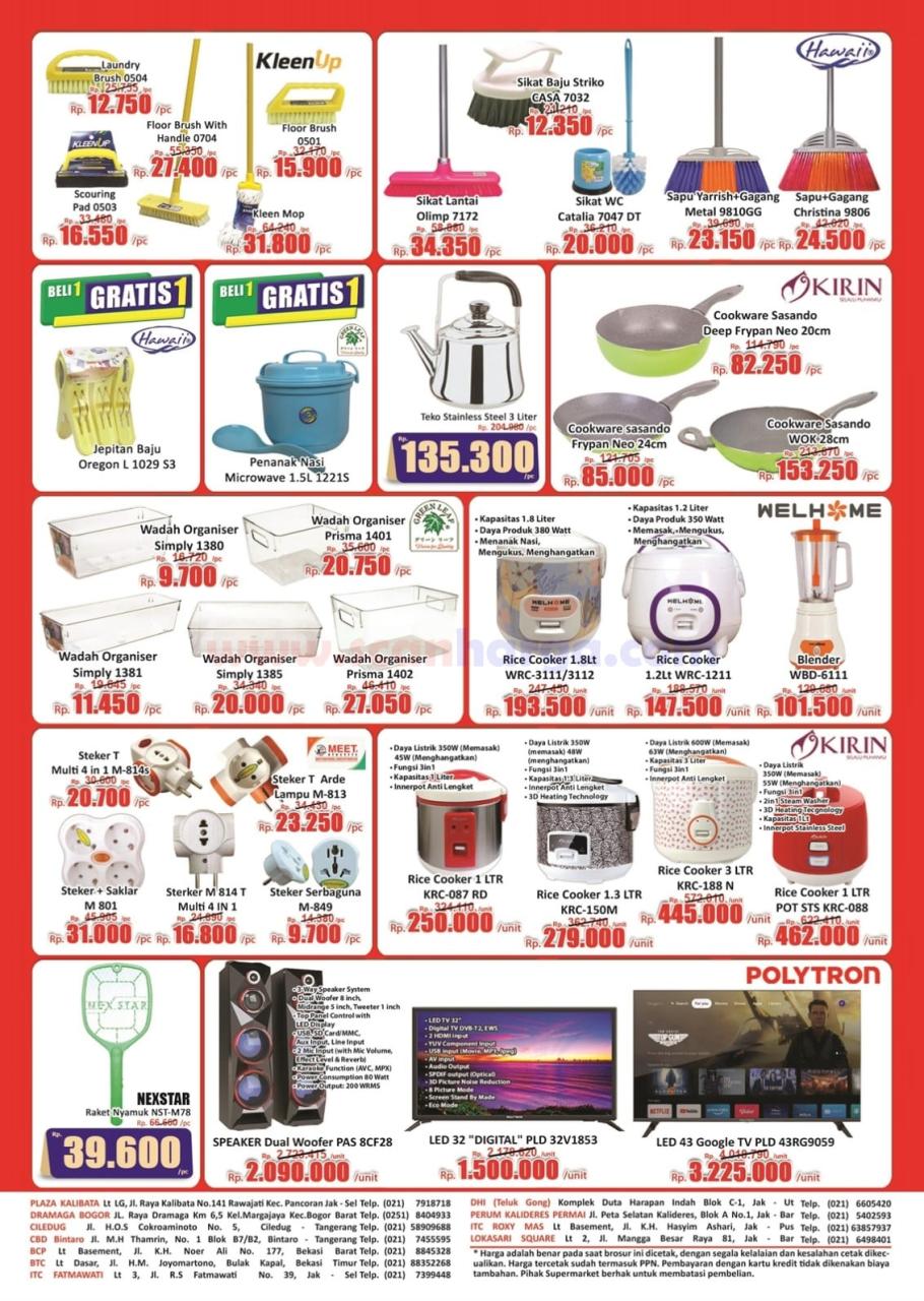 Katalog Promo JSM Hari Hari Swalayan 16 - 19 Januari 2025 10 Katalog Promo JSM Hari Hari Swalayan 16 - 19 Januari 2025 10