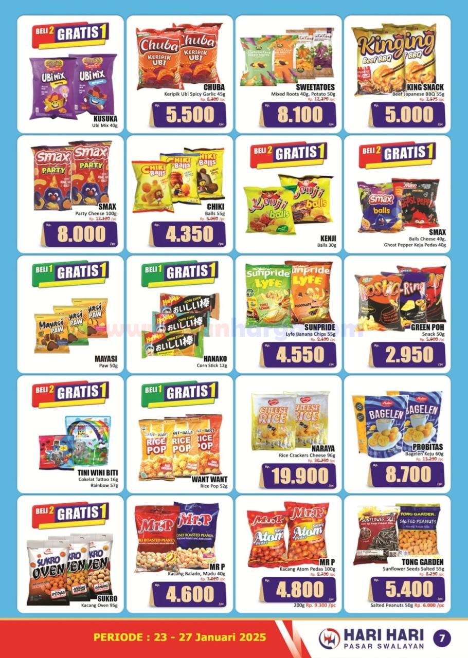 Katalog Promo JSM Hari Hari Swalayan 23 - 27 Januari 2025 7 Katalog Promo JSM Hari Hari Swalayan 23 - 27 Januari 2025 7