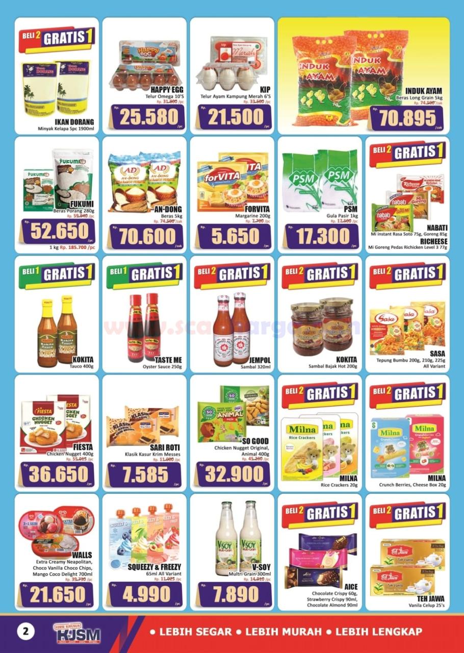 Katalog Promo JSM Hari Hari Swalayan 9 - 12 Januari 2025 2 Katalog Promo JSM Hari Hari Swalayan 9 - 12 Januari 2025 2