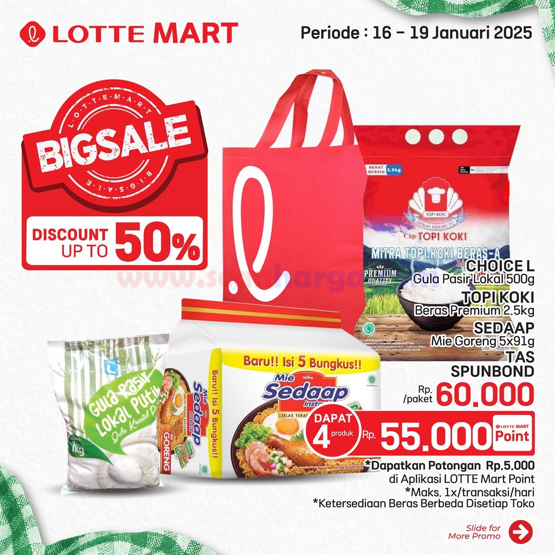 Katalog Promo JSM Lottemart Weekend 16 - 19 Januari 2025 Katalog Promo JSM Lottemart Weekend 16 - 19 Januari 2025