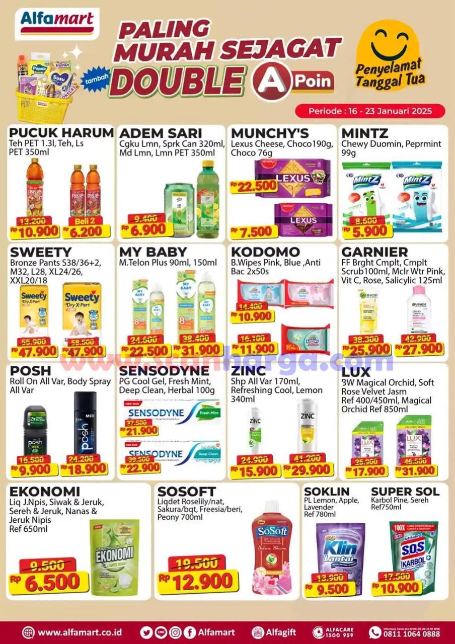 Promo ALFAMART Paling Murah Sejagat 16 - 23 Januari 2025 2 Promo ALFAMART Paling Murah Sejagat 16 - 23 Januari 2025 2