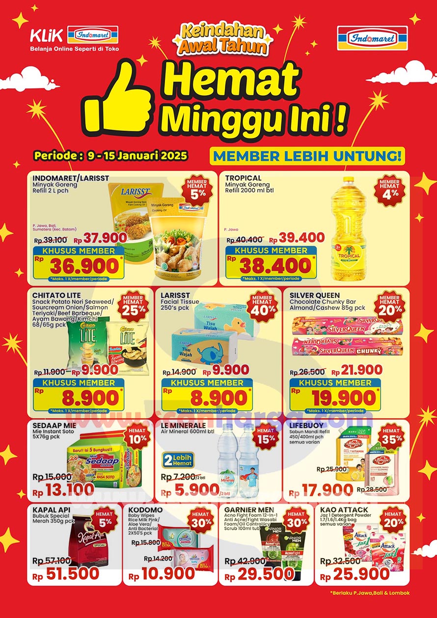 Promo Indomaret Hemat Banget 9 - 15 Januari 2025 Promo Indomaret Hemat Banget 9 - 15 Januari 2025